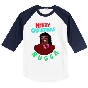 Pin.K Merry Christmas Nugga After Next Christmas Baseball Sleeve Shirt