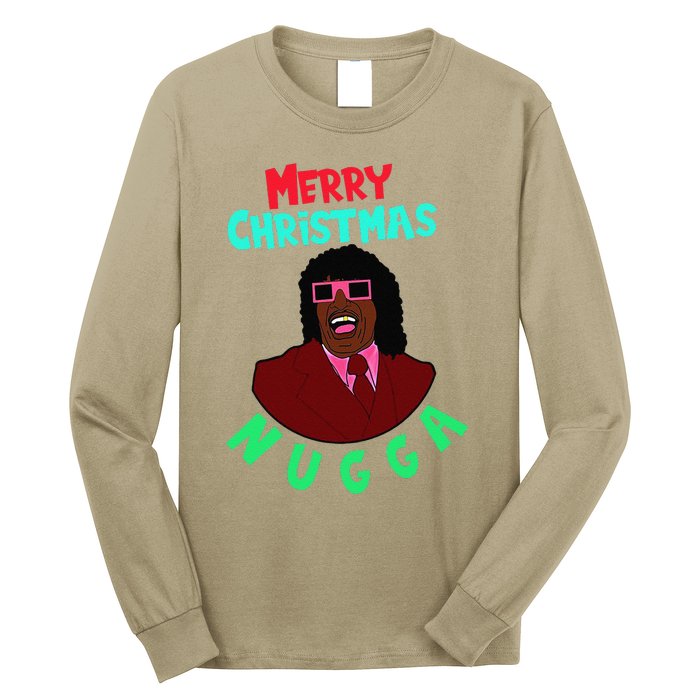 Pin.K Merry Christmas Nugga After Next Christmas Long Sleeve Shirt