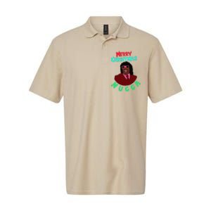 Pin.K Merry Christmas Nugga After Next Christmas Softstyle Adult Sport Polo