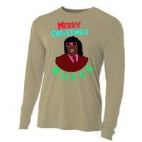 Pin.K Merry Christmas Nugga After Next Christmas Cooling Performance Long Sleeve Crew