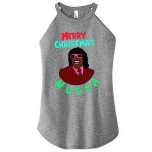 Pin.K Merry Christmas Nugga After Next Christmas Women's Perfect Tri Rocker Tank