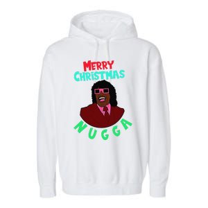 Pin.K Merry Christmas Nugga After Next Christmas Garment-Dyed Fleece Hoodie