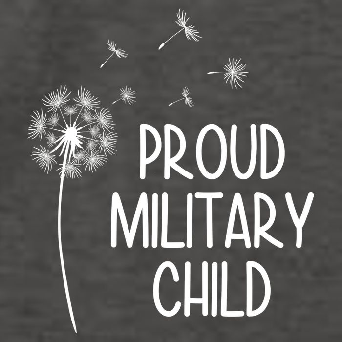 Proud Military Child Dandelion Purple Up Vector Backpack