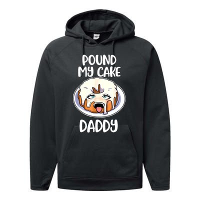 Pound My Cake Daddy Performance Fleece Hoodie