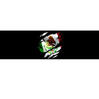 Proud Mexican Chicano Latino Torn Ripped Mexico Flag Bumper Sticker