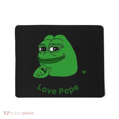 Pepe Meme Coin Crypto Coin Love Pepe Mousepad
