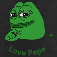 Pepe Meme Coin Crypto Coin Love Pepe Golf Towel