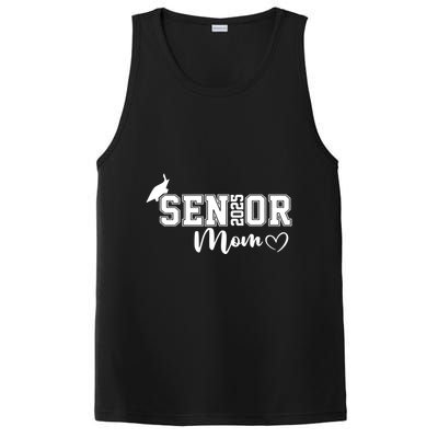 Proud Mom Cute Heart Graduate Senior 2025 Graduation Gift PosiCharge Competitor Tank
