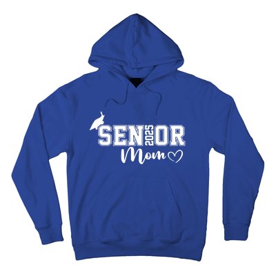 Proud Mom Cute Heart Graduate Senior 2025 Graduation Gift Hoodie