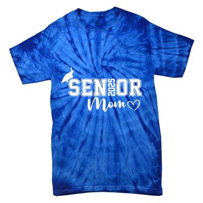 Proud Mom Cute Heart Graduate Senior 2025 Graduation Gift Tie-Dye T-Shirt