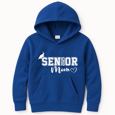 Proud Mom Cute Heart Graduate Senior 2025 Graduation Gift Kids Hoodie