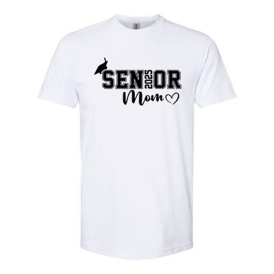 Proud Mom Cute Heart Graduate Senior 2025 Graduation Gift Softstyle CVC T-Shirt