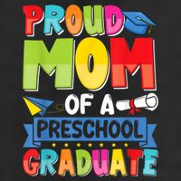 Proud Mom Class Of 2025 Preschool Pre-K Graduate Graduation Beanie