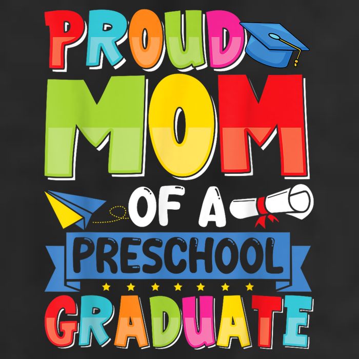 Proud Mom Class Of 2025 Preschool Pre-K Graduate Graduation Beanie