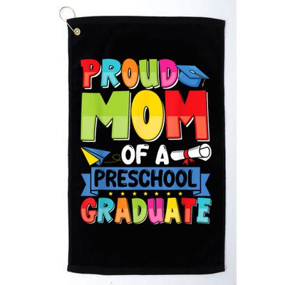 Proud Mom Class Of 2025 Preschool Pre-K Graduate Graduation Golf Towel