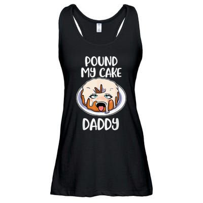Pound My Cake Daddy Ladies Essential Flowy Tank