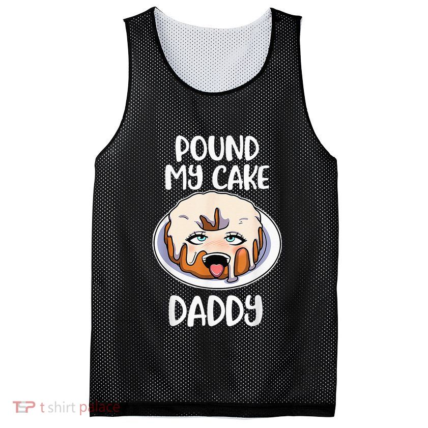 Pound My Cake Daddy Mesh Reversible Basketball Jersey Tank