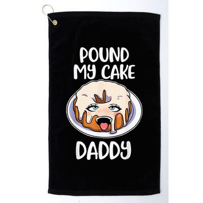 Pound My Cake Daddy Golf Towel