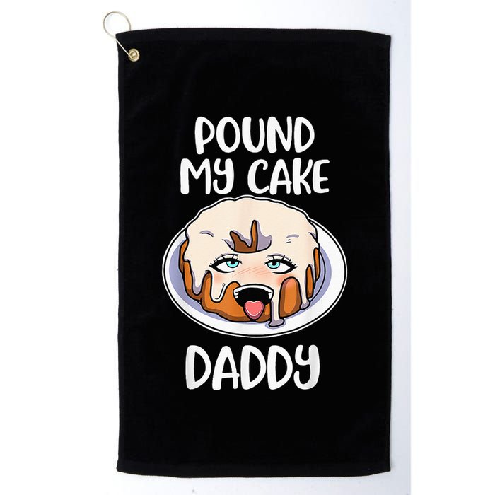 Pound My Cake Daddy Golf Towel