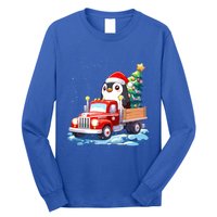 Penguin Merry Christmas Tree Truck Uglx Xmas Gift Long Sleeve Shirt