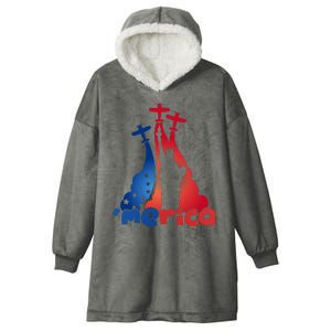 Patriotic Merica Classic Airplane Airshow Statue Of Liberty Hooded Wearable Blanket