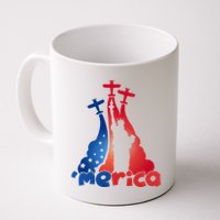 Patriotic Merica Classic Airplane Airshow Statue Of Liberty Mug