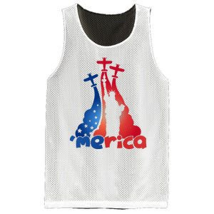 Patriotic Merica Classic Airplane Airshow Statue Of Liberty Mesh Reversible Basketball Jersey Tank