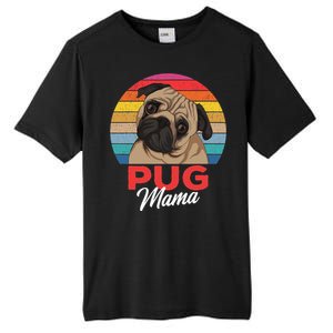 Pug Mama Cute Dog Mom Funny Gift Tall Fusion ChromaSoft Performance T-Shirt