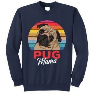 Pug Mama Cute Dog Mom Funny Gift Sweatshirt