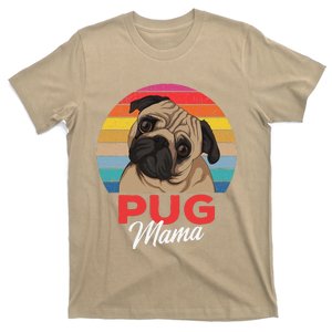 Pug Mama Cute Dog Mom Funny Gift T-Shirt