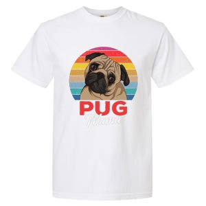 Pug Mama Cute Dog Mom Funny Gift Garment-Dyed Heavyweight T-Shirt