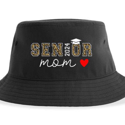 Proud Mom Class of 2024 Senior Graduate mothers day 24 grad Sustainable Bucket Hat