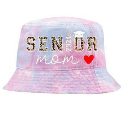 Proud Mom Class of 2024 Senior Graduate mothers day 24 grad Tie-Dyed Bucket Hat