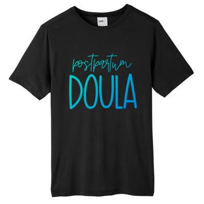 Postpartum Midwife Doula Delivery Labor Coach Cute Gift Tall Fusion ChromaSoft Performance T-Shirt