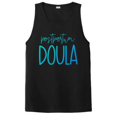 Postpartum Midwife Doula Delivery Labor Coach Cute Gift PosiCharge Competitor Tank