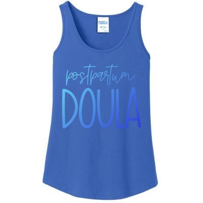 Postpartum Midwife Doula Delivery Labor Coach Cute Gift Ladies Essential Tank