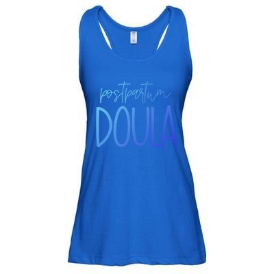 Postpartum Midwife Doula Delivery Labor Coach Cute Gift Ladies Essential Flowy Tank