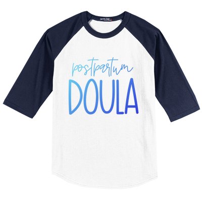 Postpartum Midwife Doula Delivery Labor Coach Cute Gift Baseball Sleeve Shirt