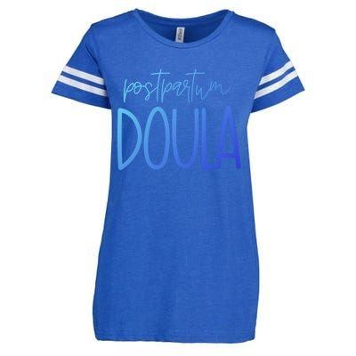 Postpartum Midwife Doula Delivery Labor Coach Cute Gift Enza Ladies Jersey Football T-Shirt