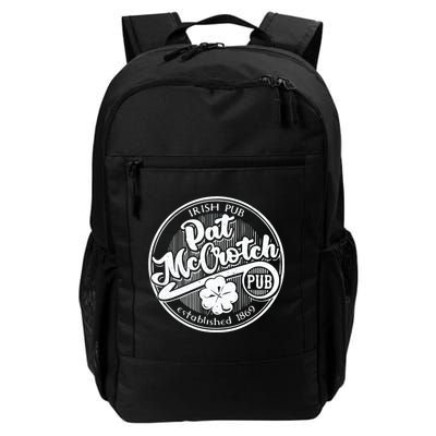 PAT McCROTCH Dirty Adult Irish ST PATRICKS DAY Backpack