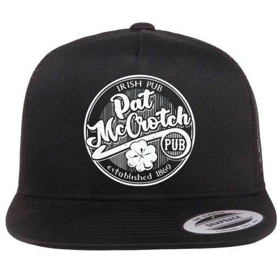 PAT McCROTCH Dirty Adult Irish ST PATRICKS DAY Flatbill Hat