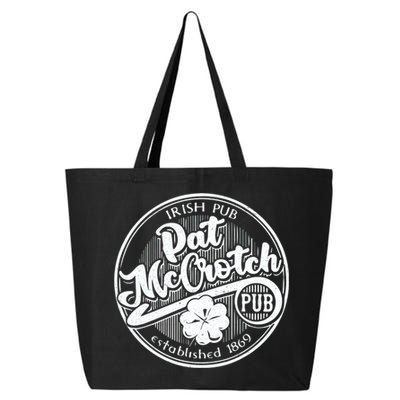 PAT McCROTCH Dirty Adult Irish ST PATRICKS DAY 25L Jumbo Tote