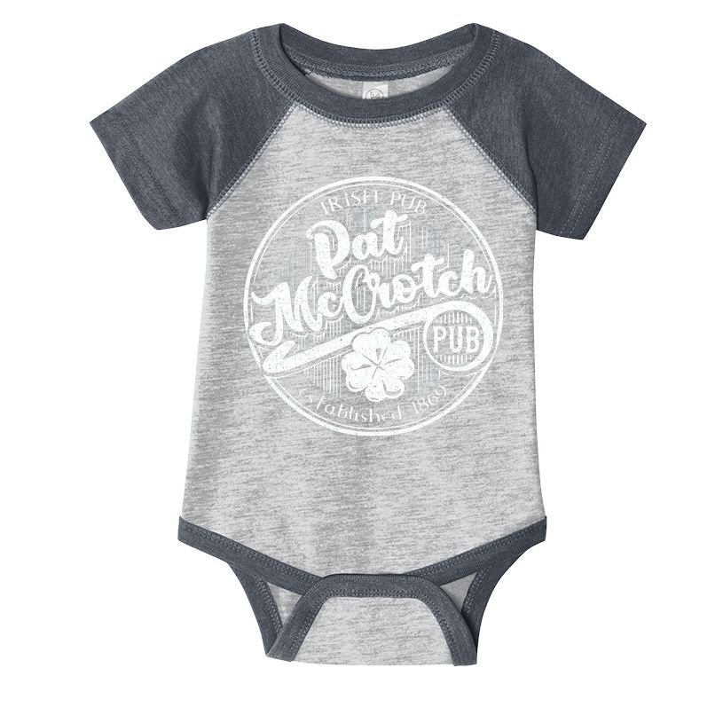 PAT McCROTCH Dirty Adult Irish ST PATRICKS DAY Infant Baby Jersey Bodysuit