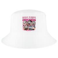 Pink Moo Deng Meme Hippo Funny Cool Comfort Performance Bucket Hat