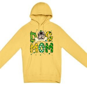 Pekingese Mom Dog Mom Shamrock St Patrick's Day Funny Gift Premium Pullover Hoodie