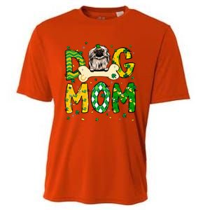 Pekingese Mom Dog Mom Shamrock St Patrick's Day Funny Gift Cooling Performance Crew T-Shirt