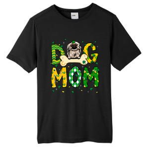 Pekingese Mom Dog Mom Shamrock St Patrick's Day Funny Gift Tall Fusion ChromaSoft Performance T-Shirt