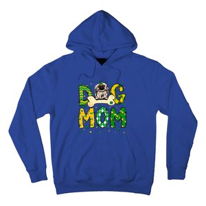 Pekingese Mom Dog Mom Shamrock St Patrick's Day Funny Gift Hoodie