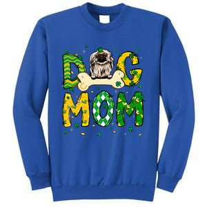 Pekingese Mom Dog Mom Shamrock St Patrick's Day Funny Gift Sweatshirt