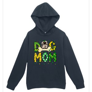 Pekingese Mom Dog Mom Shamrock St Patrick's Day Funny Gift Urban Pullover Hoodie